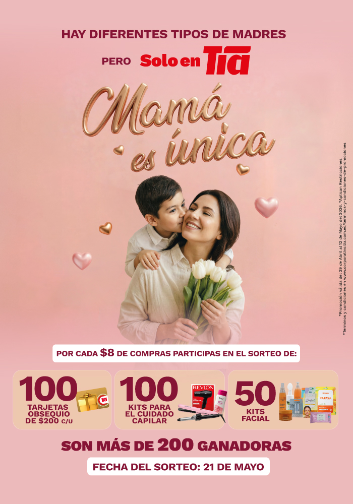 MAMÁ ES ÚNICA